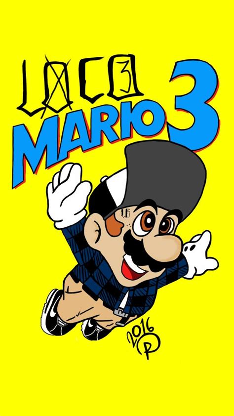 Gangster Mario Cartoon Old School Tattoo Comic Books