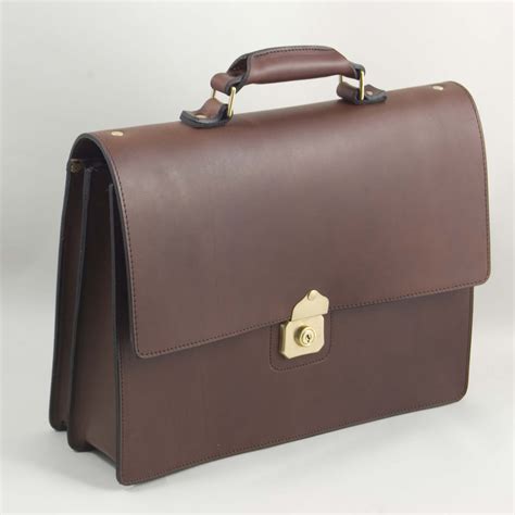 essential handmade leather briefcase henry tomkins