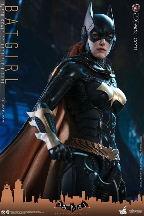 hot toys vgm batman arkham knight batgirl collectible figure