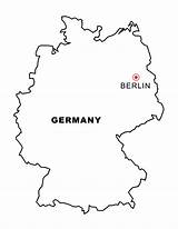 Alemanha Ausmalbild Geografia sketch template