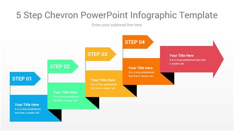 powerpoint steps template