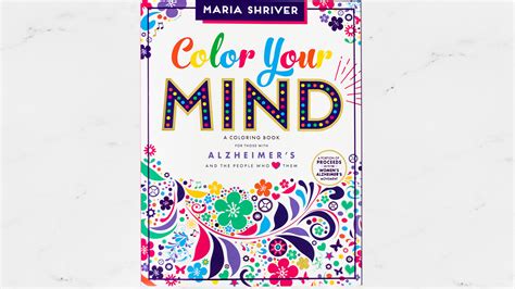 alzheimers disease coloring book created  maria shriver todaycom