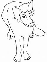 Coloriage Loup Momes sketch template