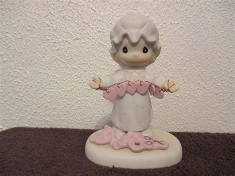 precious moments you have touched so many hearts figurine 1983