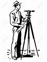 Surveyor Clipart Drawing Land Clip Surveying Getdrawings Clipground Tripod sketch template