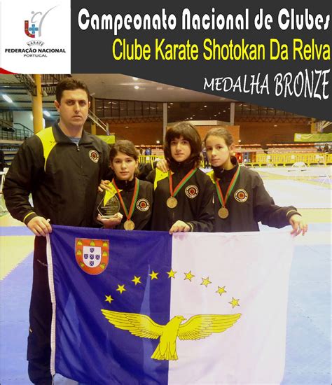 karate da relva conquista medalha bronze no 15º nacional de clubes da