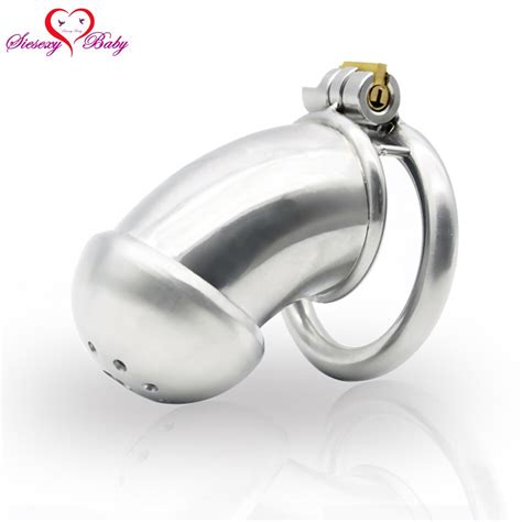 a267 2 stainless steel penis ring penis cage sex toys for men metal