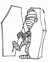 Mummy Coffin Coloring Pages Clip Casket Drawing Cartoon Cliparts Clipart Appear Sarcophagus Printactivities Kids Library Colouring Pic Egypt Gif Printed sketch template