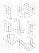 Isometric Autocad Peachpit sketch template