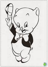 Porky Gaguinho Looney Tunes sketch template