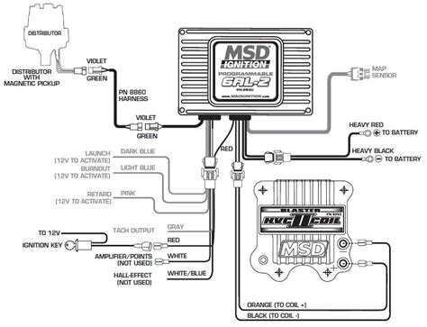 msd al  wiring diagram  wiring diagram