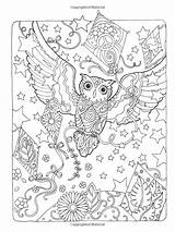 Coloring Pages Adult Creative Haven Book Owls Sarnat Marjorie Colouring Books Printable Artwork Doodle Abstract Kleuren Voor Volwassenen Advanced Detailed sketch template