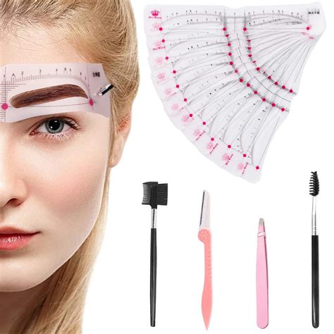 Eyebrow Template Kit Web Shop Amazon For Amariver Eyebrow Stencils