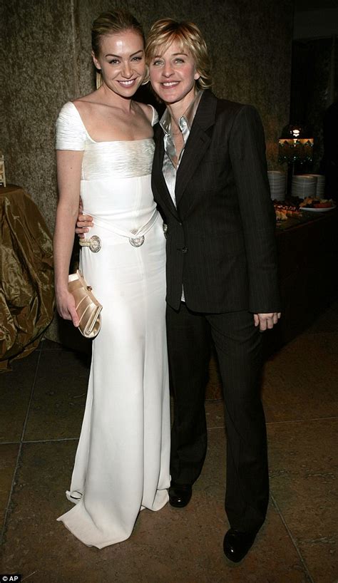 A Slender Portia De Rossi Goes Makeup Free With Wife Ellen