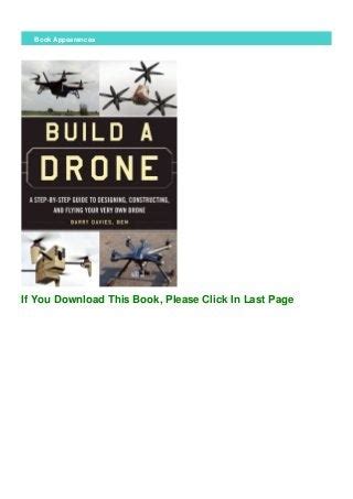 readpdfbuild  drone  step  step guide  designing constructing  flying