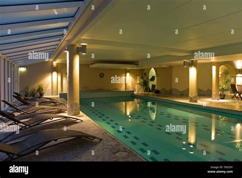 spa swimming pool stock photo alamy