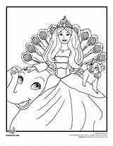 Barbie Coloring Pages Princess Island Printable Kids Color Wedding Cartoon Sheets Print Charm Rapunzel Book Jr Part Popular Disney School sketch template