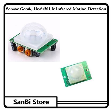 jual sensor gerak hc sr ir infrared motion detection pir motion  lapak sanbi store