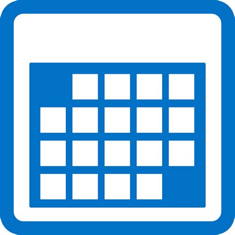 office  calendar logo spanning