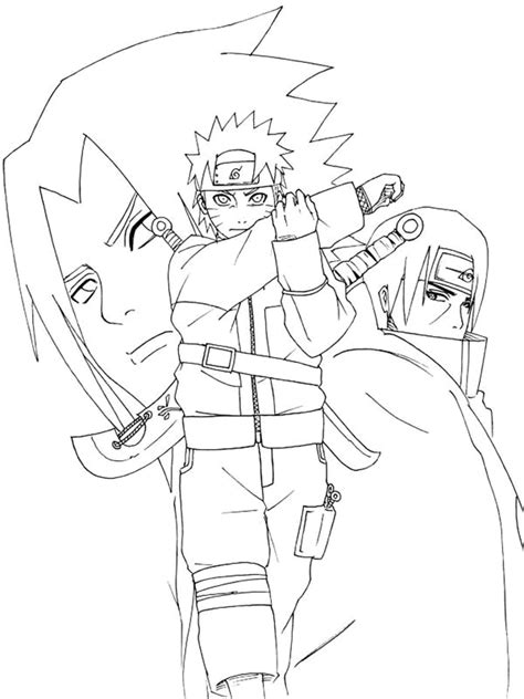naruto coloring pages  coloring pages printables  kids