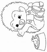 Coloring Pages Hedgehogs Hedgehog Kids Fun Animated Imprimer Coloriage Color Hérisson Votes Dessins Picgifs sketch template