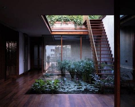 inspired   courtyard design earth sheltered homes indoor courtyard