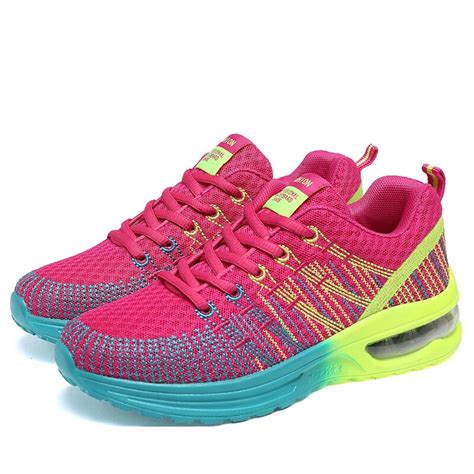 women running shoes air cushionig breathable mesh girls winter sneakers sport female shoes