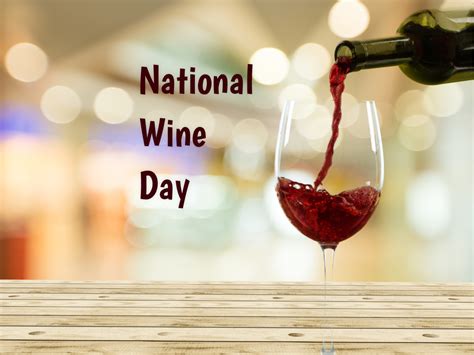 national wine day        celebrated