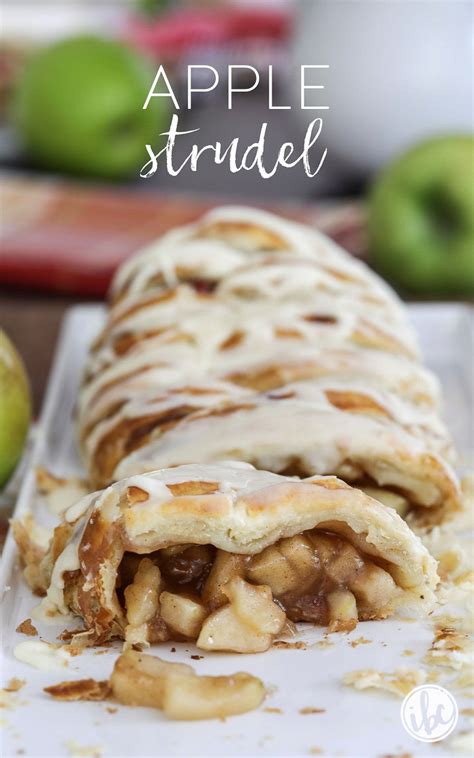 Homemade Apple Strudel Recipe Made With Puff Pastry Recipe