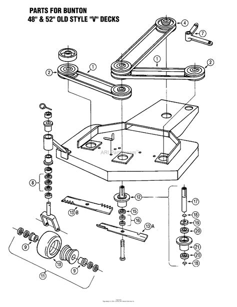 oregon bunton parts diagram  bunton     style  decks