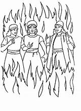 Colorear Sadrac Mesac Furnace Fiery Nego Abed Manualidad Dominical Fuego Abednego Shadrach Manualidades Meshach Llamas Cristianas sketch template
