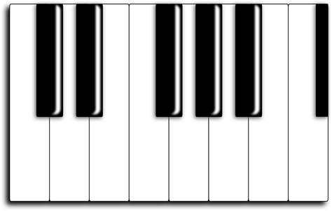piano keyboard clip art clipart