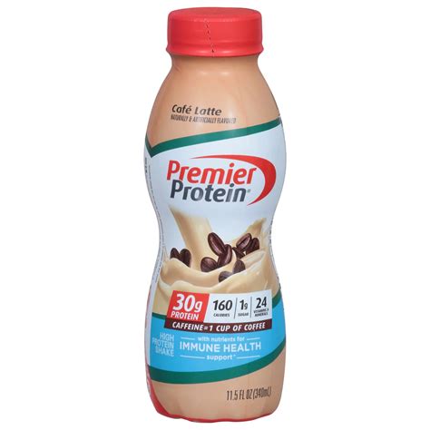 premier protein cafe latte protein shake shop diet fitness