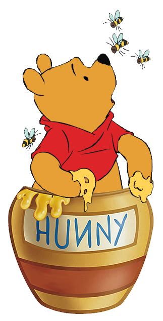 cartoon winnie  pooh honey clip art library