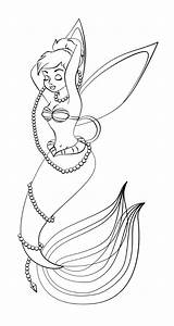 Tinkerbell Outline Coloring Pages Drawing Getdrawings Fairy Christmas sketch template