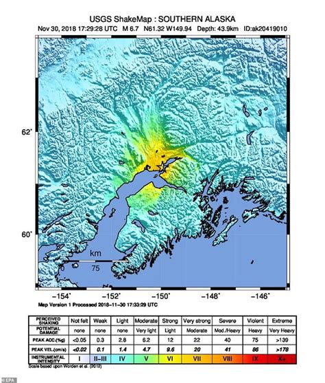 7 0 Magnitude Earthquake Rocks Buildings In Anchorage