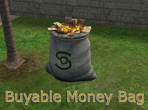 mod the sims buyable money bag requires seasons