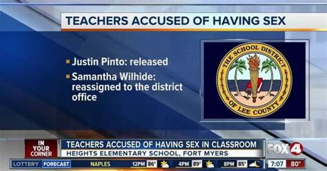 Teachers Caught Having Sex In Classroom