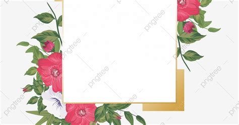 bingkai gambar bunga untuk undangan pernikahan koleksi