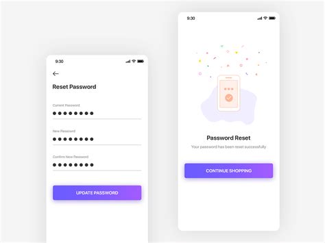 Dribbble Password Reset Png By Amit Kumar