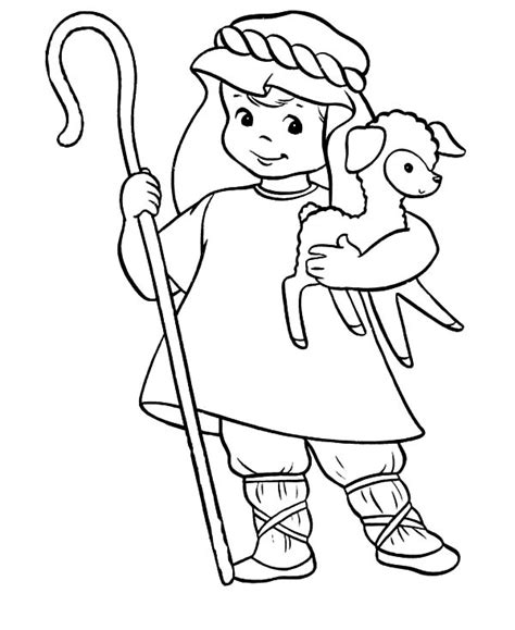 david  shepherd cute boy coloring pages kids play color