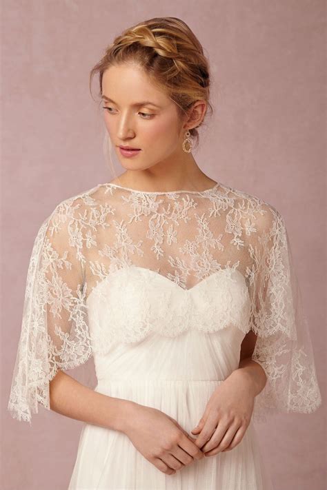 buy custom made sheer lace boleros bridal wraps for