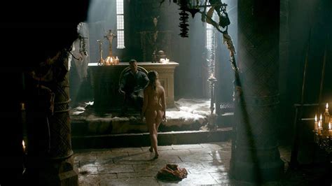 Alicia Agneson Nude Butt And Tits In Scene From Vikings