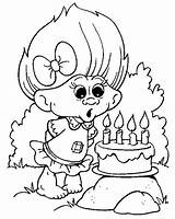 Troll Trolls Coloring Pages Printable Color Kids Sheets Colouring Book Print Birthday Mandala Small Stuff Disney Movie 1000 Cartoon Candles sketch template