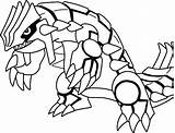 Groudon Coloring Pages Primal Pokemon Kyogre Drawing Colouring Lineart Kids Clipart Color Print Simba Getdrawings Adults Clipartmag Printable Getcolorings Coloringhome sketch template
