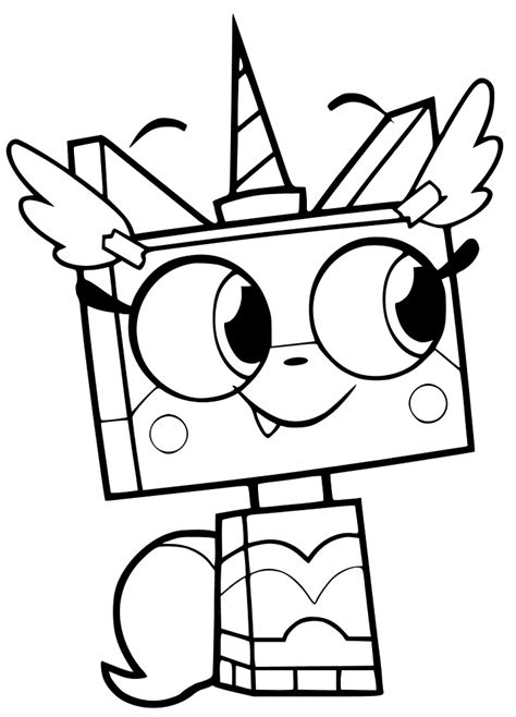 unikitty coloring pages  printable coloring pages  kids