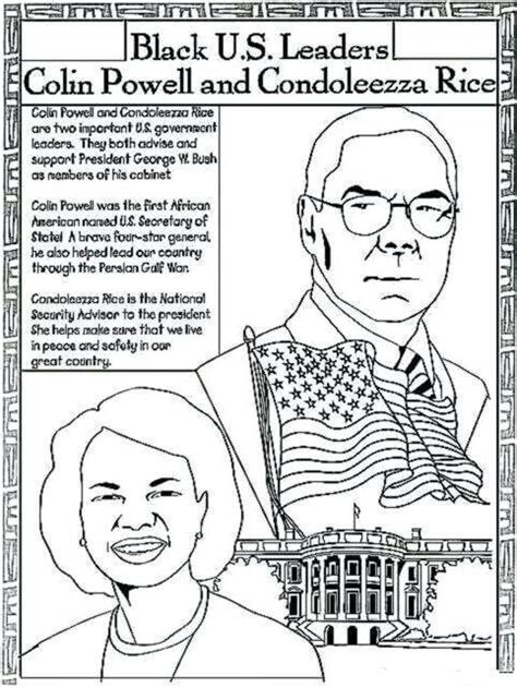 printable black history month coloring pages