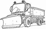 Quitanieves Truck Camion Mecanic Bulldozer Shovel Chantier Engins Coloriages Habéis Juegan Aprenden Divierten Máquina Coloreado sketch template