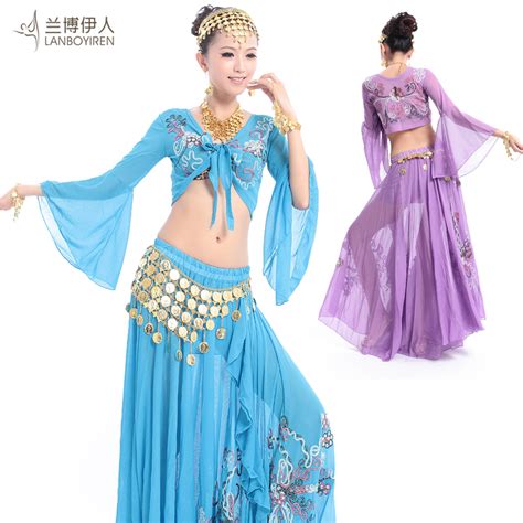 New Arabic Beaded Sequins Belly Dance Dress 3pcs Set Sexy