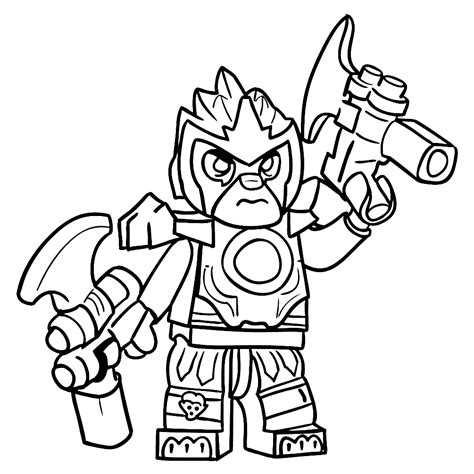 lego chima gloona printable page coloring pages png